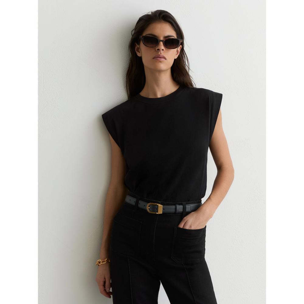 Reiss Womenswear Capped Sleeve T-Shirt